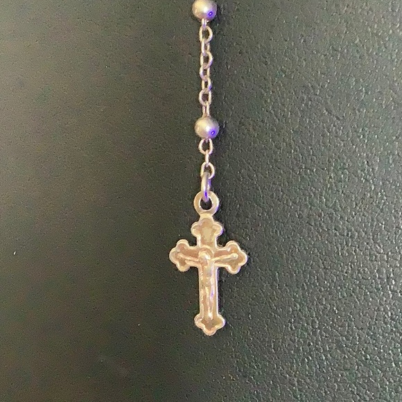 Rosary Cross Pendant Necklace
GLAZE JEWELRY NWOT - Picture 5 of 7